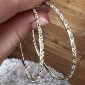 Kendra Scott Gold Valencia Hoops